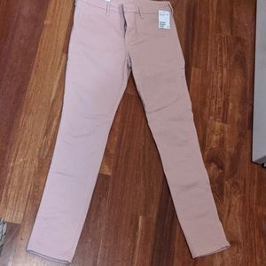 H&M powder pink skinny jean